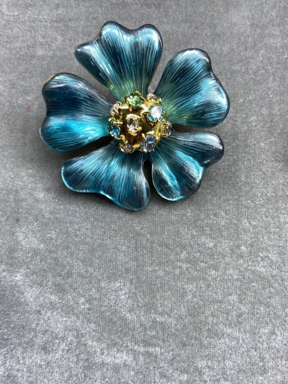 Alexis Bittar Sunflower Collection Brooch